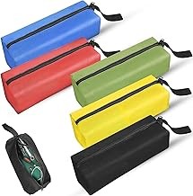 VASA NAMA Paquete de 5 Bolsas de Herramientas con Cierr, Gran Capacidad 30x10x10cm, Bolsa de Almacenamiento Multiuso, Organizad