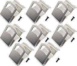 Juego de 8 ganchos para cinturón con tornillos  N597001 para herramienta de taladro Craftsman V20