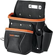 Truper Expert POHE-6NX Porta herramientas de poliéster 6 compartimentos lavable