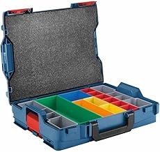 Bosch LBOXX-1A Juego de estuche para llevar con Inserto, 13 piezas