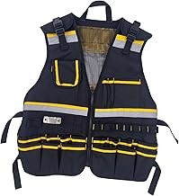 Chaleco para herramientas de electricista, ropa cómoda para carpinteros, electricistas, ingenieros