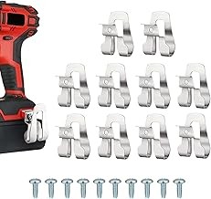 WADY Clip de Cinturón para 10 Piezas de Clip de Taladro para Cinturón de Herramientas 633586002 636181001 Pieza de Repuesto con
