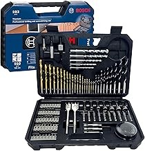 Bosch Set de Puntas y Brocas en Titanio Bosch 103 unidades