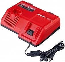 Milwaukee 48-59-1812 M12 o M18 cargador de batería de iones de litio de 18 V y 12 V con indicador de combustible integrado