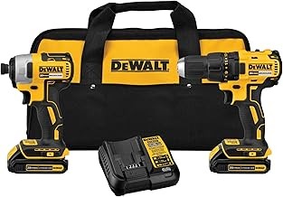 DEWALT - Kit combinado de herramientas eléctricas de 20 V MAX, juego de herramientas eléctricas inalámbricas, 2 herramientas co