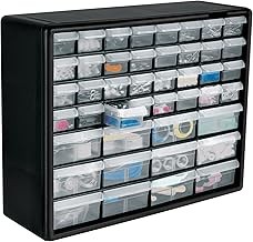 Truper ORG-44, Organizador con 44 gavetas ranuras para montarse en pared