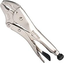 Surtek 115082 Pinza de presión de 10" quijada curva