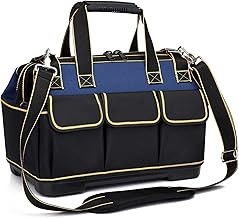 COOSEON Bolsa Herramientas Almacenamiento Compacta para Hombre Bolsa Herramientas con Base de Goma a Prueba de Agua Organizador